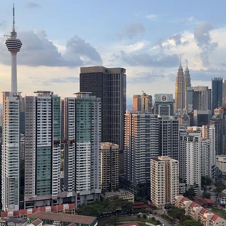 Skyline View In Bukit Bintang The Robertson 42F Apartman Kuala Lumpur Kültér fotó