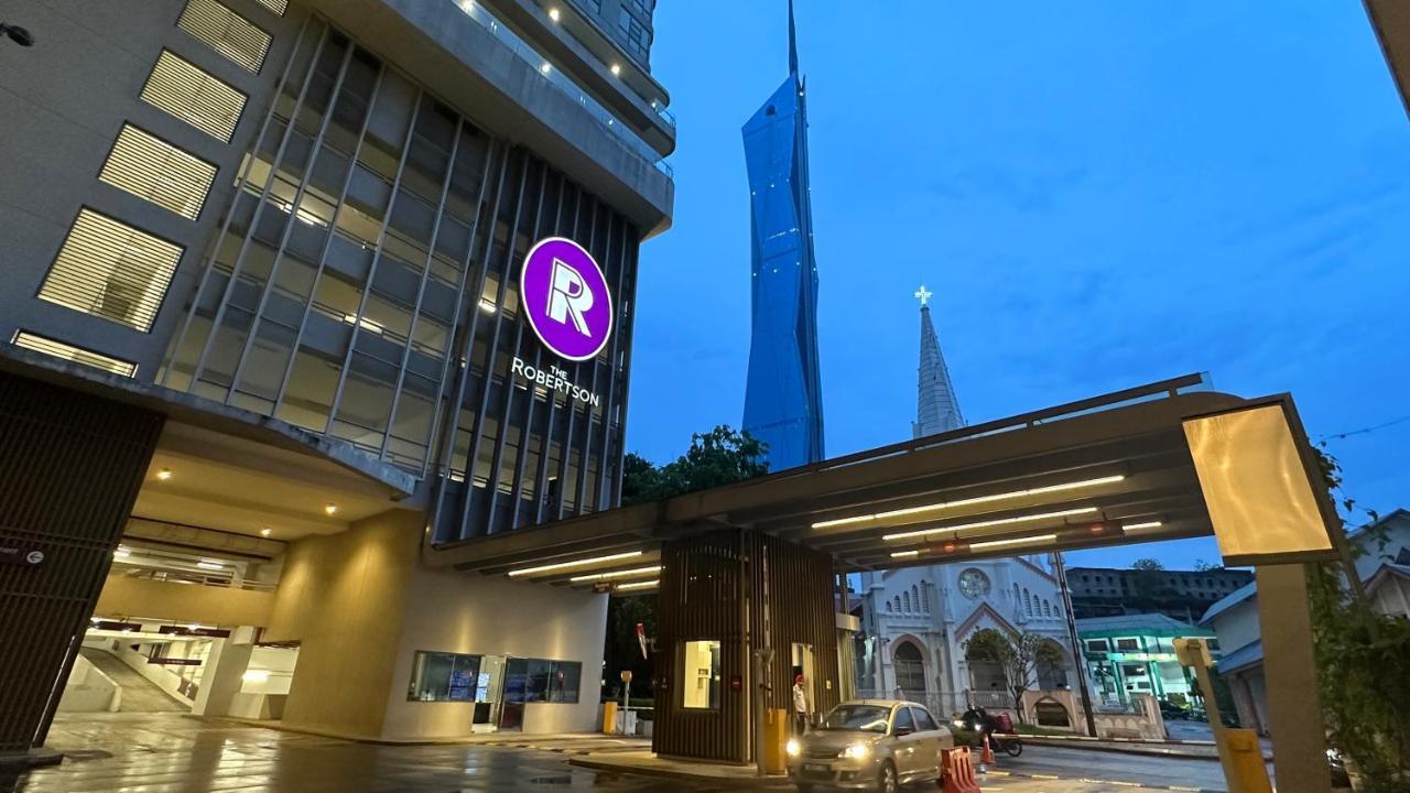 Skyline View In Bukit Bintang The Robertson 42F Apartman Kuala Lumpur Kültér fotó