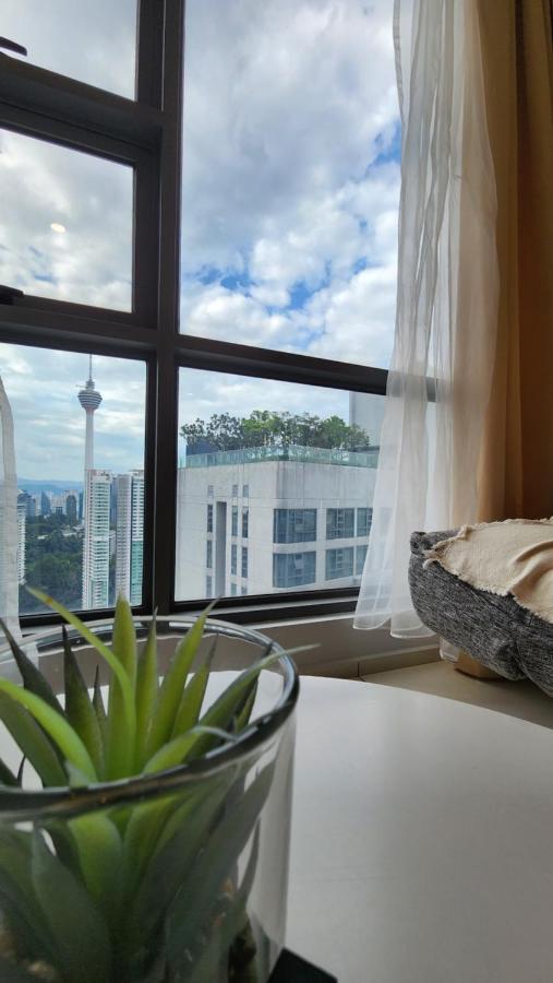 Skyline View In Bukit Bintang The Robertson 42F Apartman Kuala Lumpur Kültér fotó
