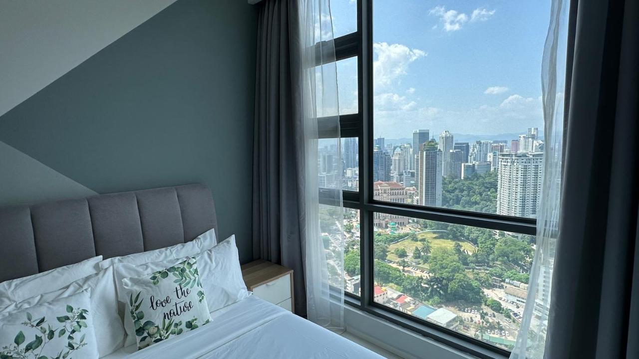 Skyline View In Bukit Bintang The Robertson 42F Apartman Kuala Lumpur Kültér fotó
