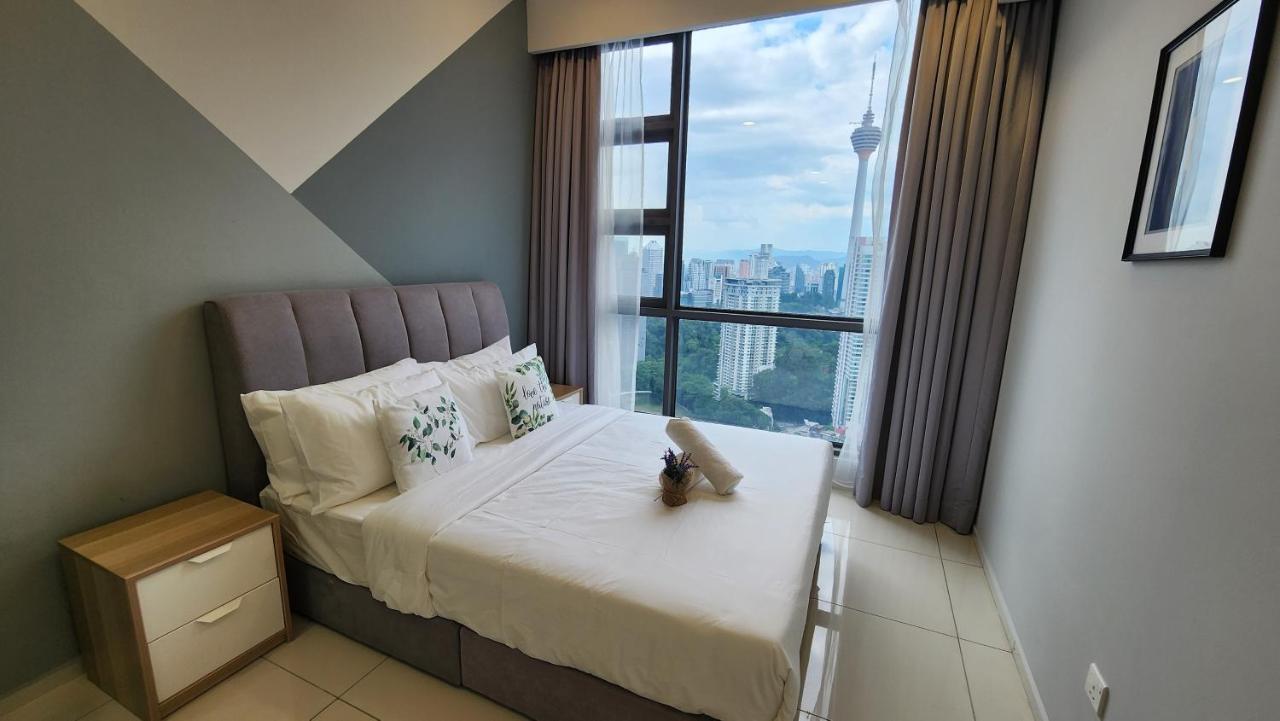 Skyline View In Bukit Bintang The Robertson 42F Apartman Kuala Lumpur Kültér fotó