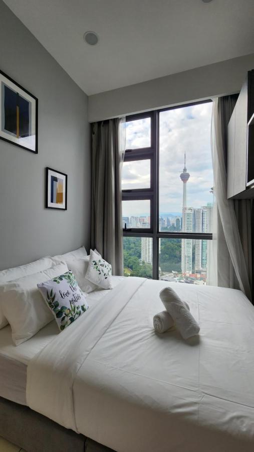 Skyline View In Bukit Bintang The Robertson 42F Apartman Kuala Lumpur Kültér fotó