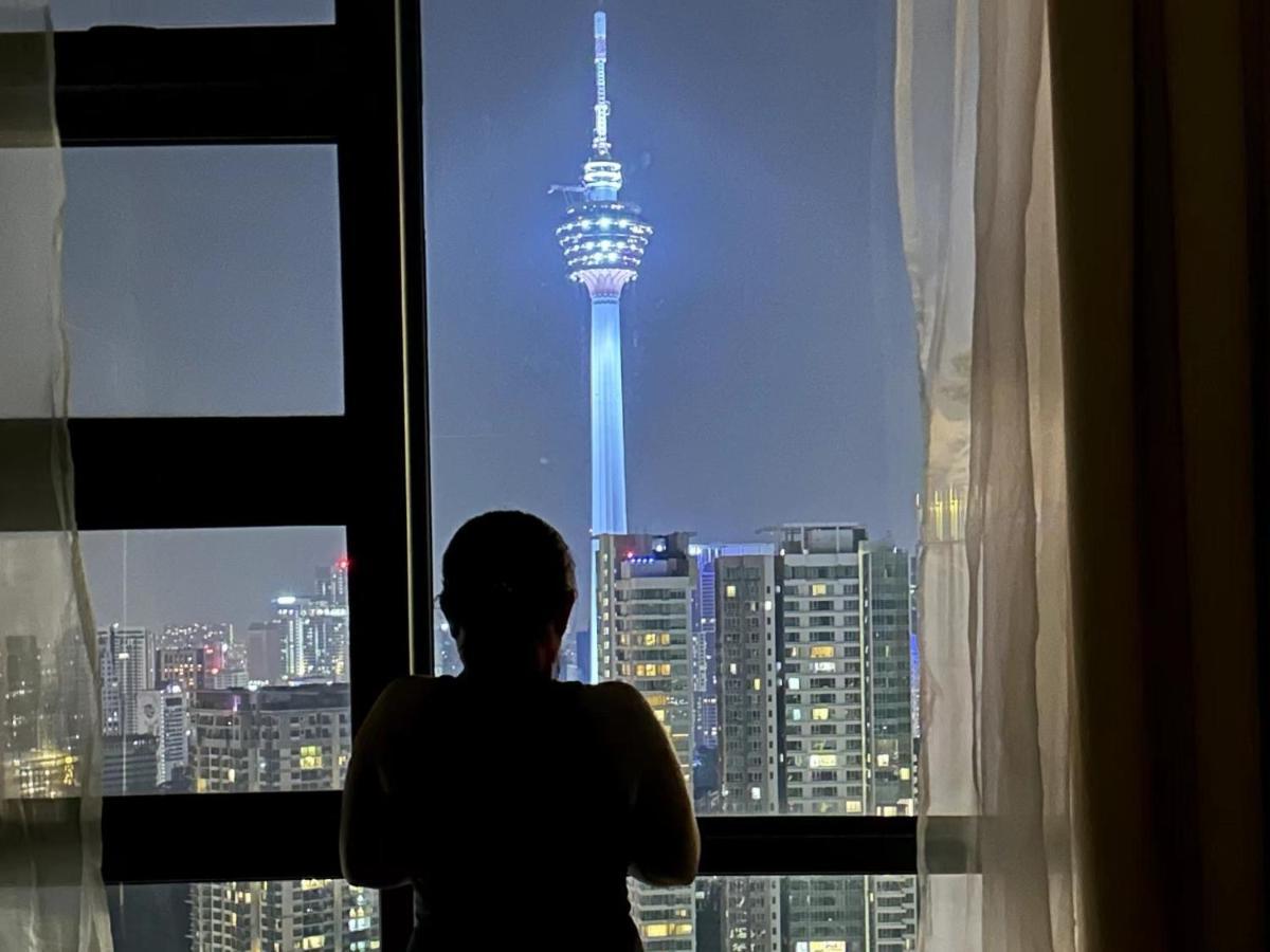 Skyline View In Bukit Bintang The Robertson 42F Apartman Kuala Lumpur Kültér fotó