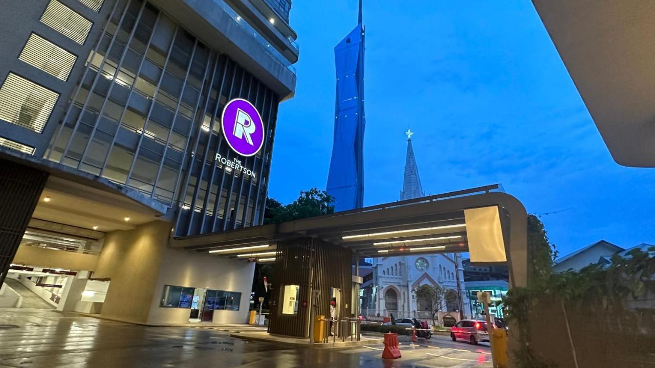 Skyline View In Bukit Bintang The Robertson 42F Apartman Kuala Lumpur Kültér fotó