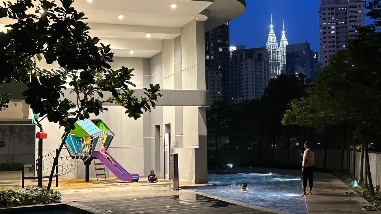 Skyline View In Bukit Bintang The Robertson 42F Apartman Kuala Lumpur Kültér fotó