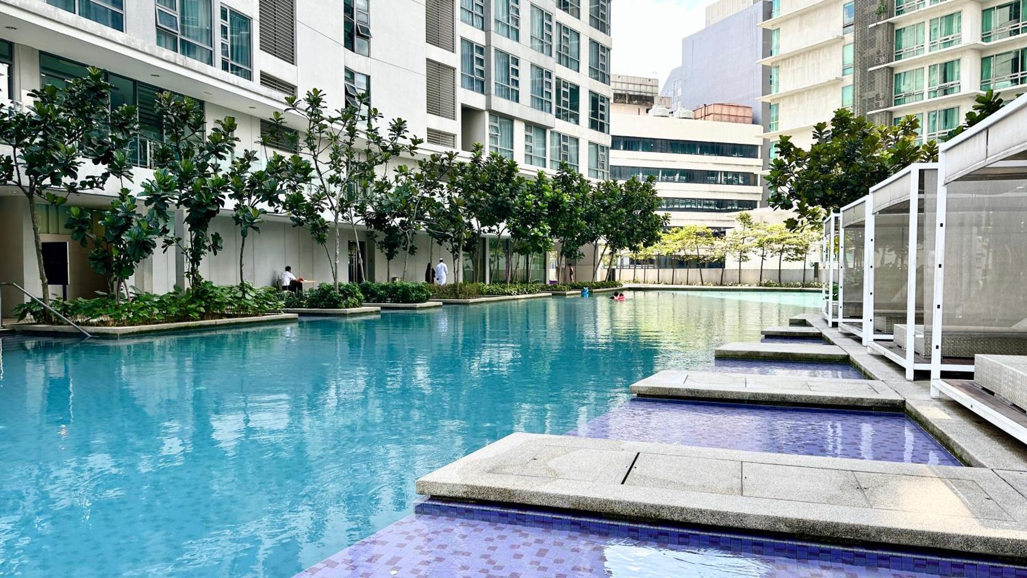 Skyline View In Bukit Bintang The Robertson 42F Apartman Kuala Lumpur Kültér fotó